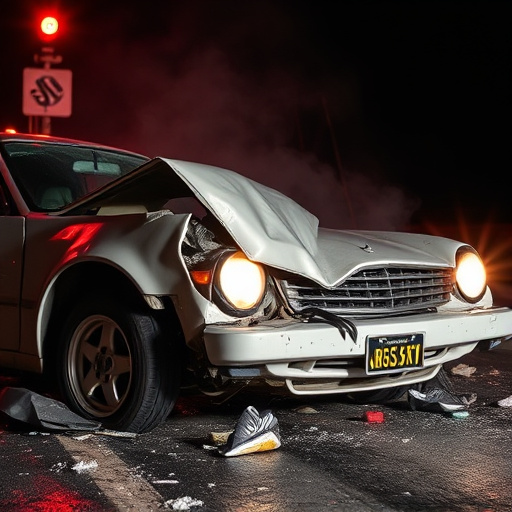 car crash damage
