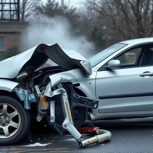 car crash damage
