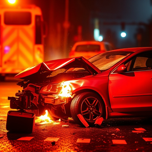 car crash damage