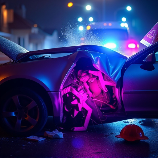 car crash damage