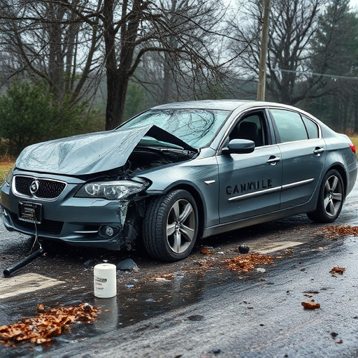 car crash damage