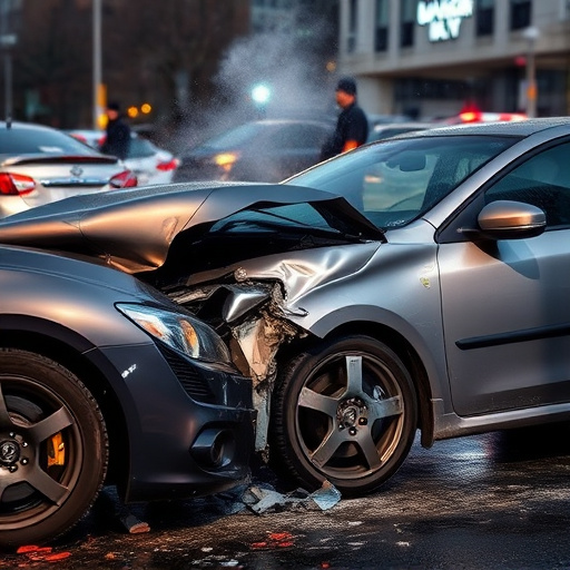 car crash damage