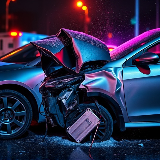 car crash damage