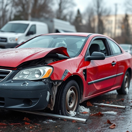 car crash damage