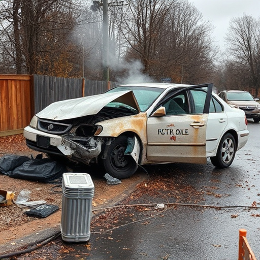 car crash damage