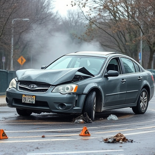 car crash damage