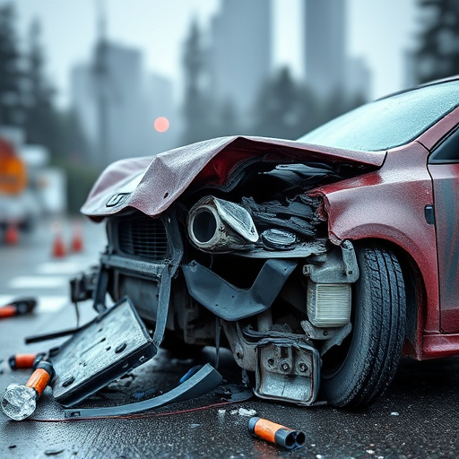 car crash damage