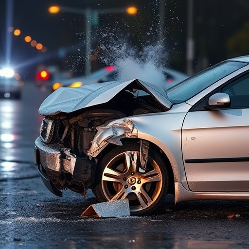 car crash damage