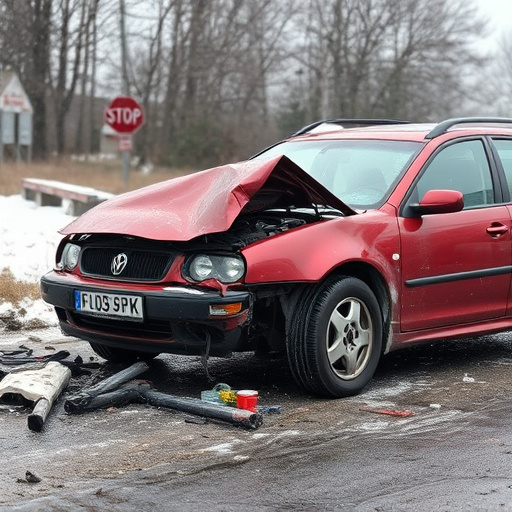 car crash damage