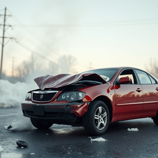 car crash damage