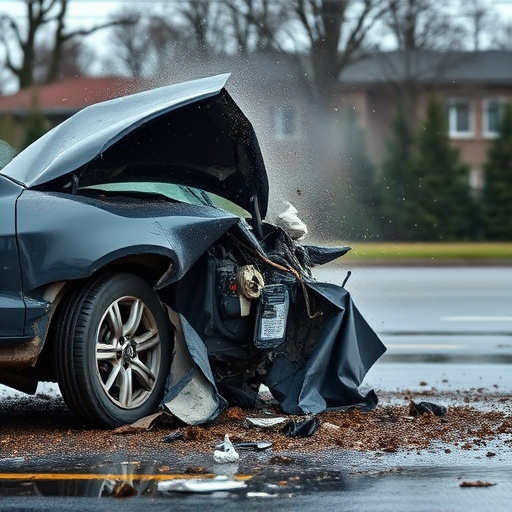 car crash damage