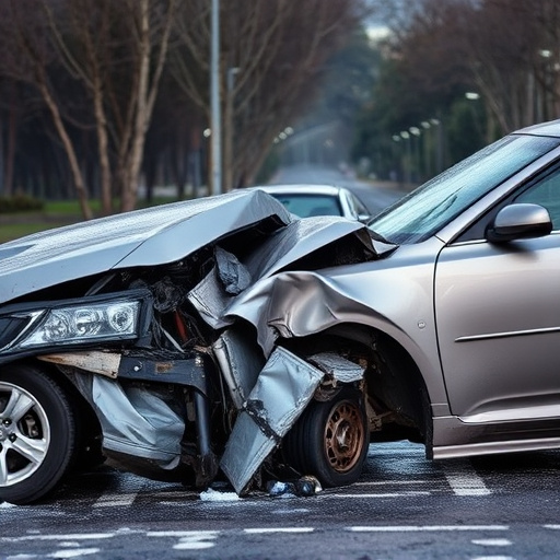 car crash damage