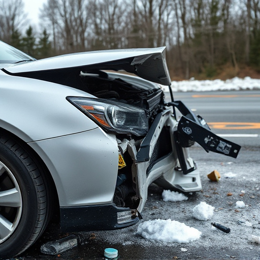 car crash damage