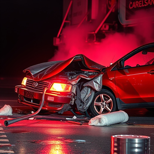 car crash damage