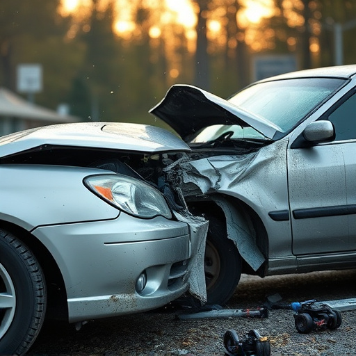 car crash damage