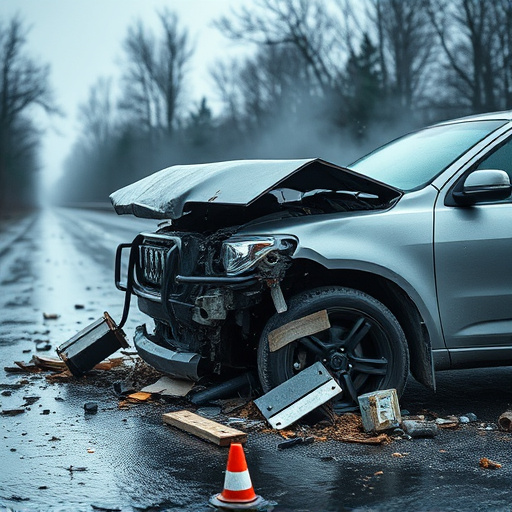 car crash damage