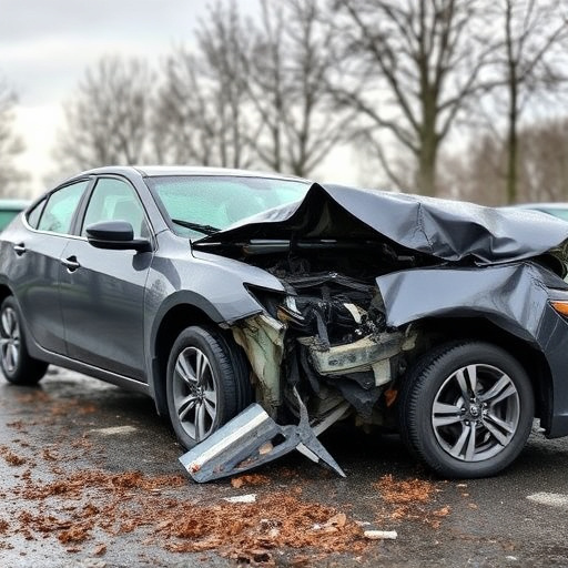 car crash damage