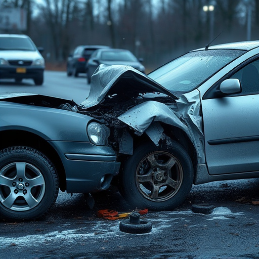 car crash damage