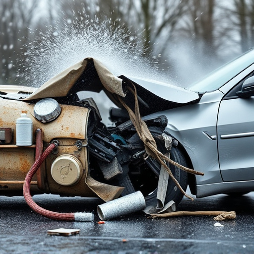 car crash damage