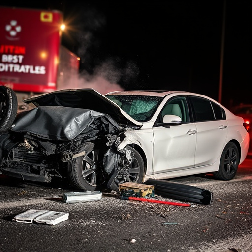car crash damage