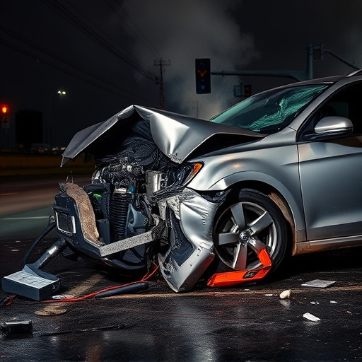 car crash damage