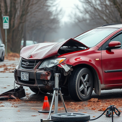 car crash damage