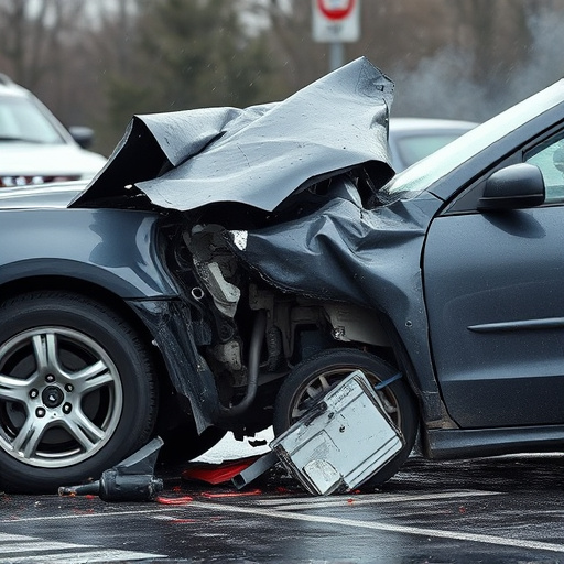 car crash damage