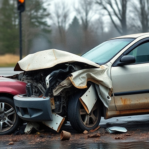 car crash damage