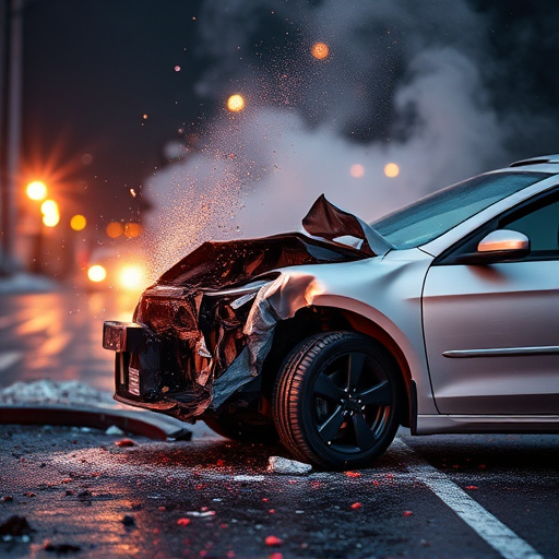 car crash damage