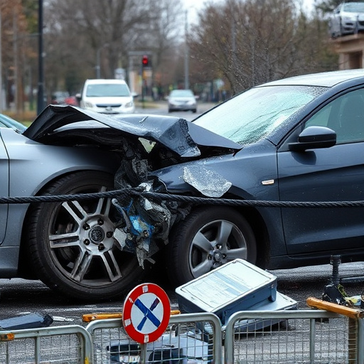 car crash damage