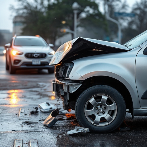 car crash damage