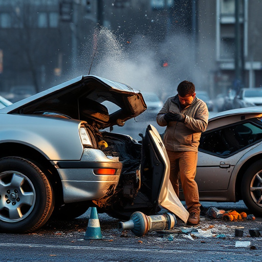 car crash damage