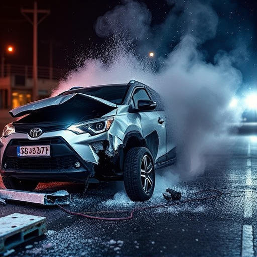 car crash damage