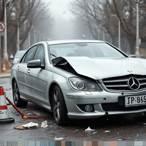 car crash damage