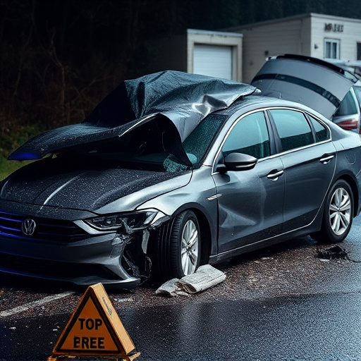 car crash damage
