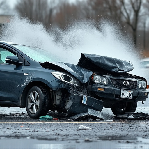 car crash damage