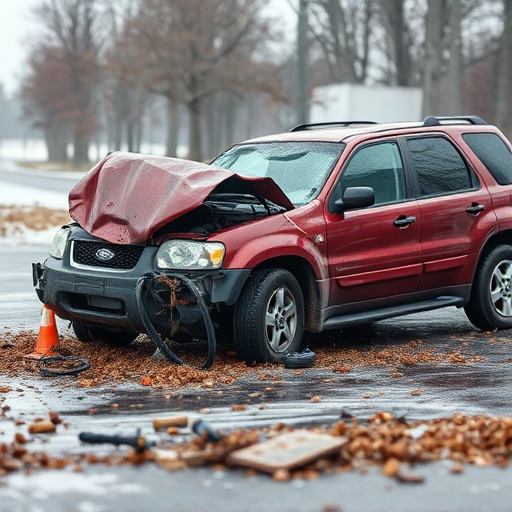 car crash damage
