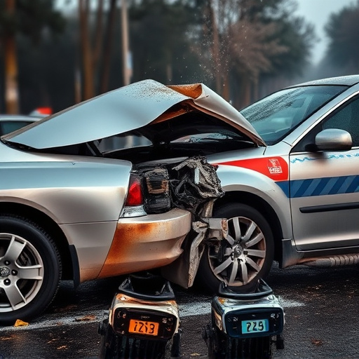 car crash damage