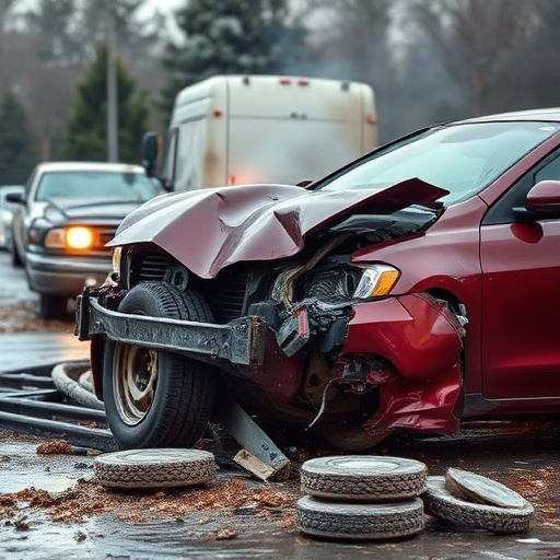 car crash damage