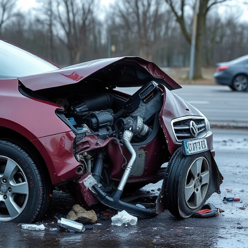 car crash damage