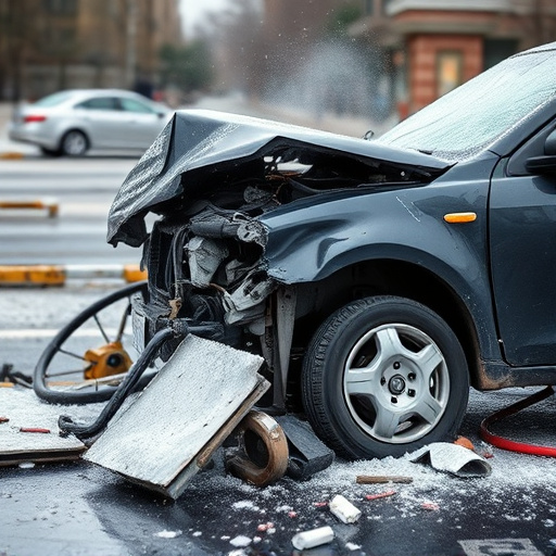 car crash damage
