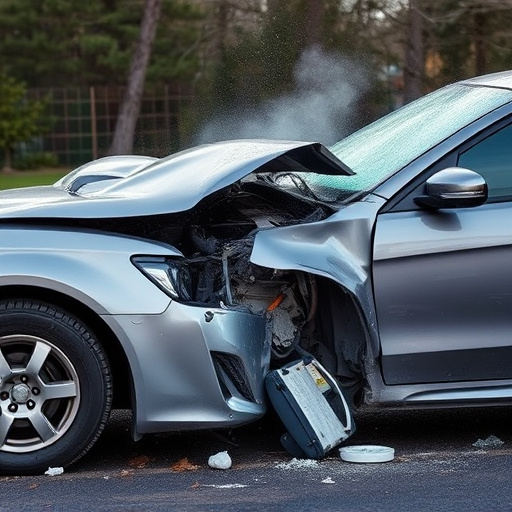 car crash damage
