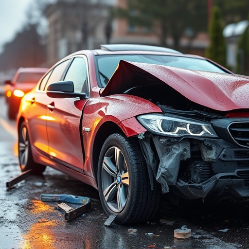 car crash damage
