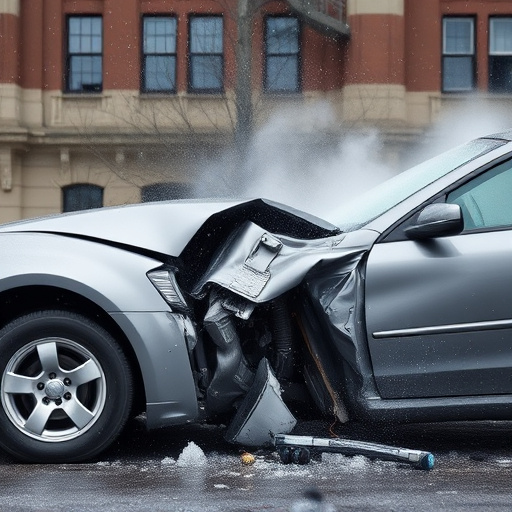 car crash damage