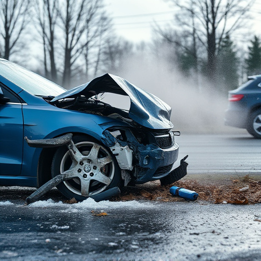 car crash damage