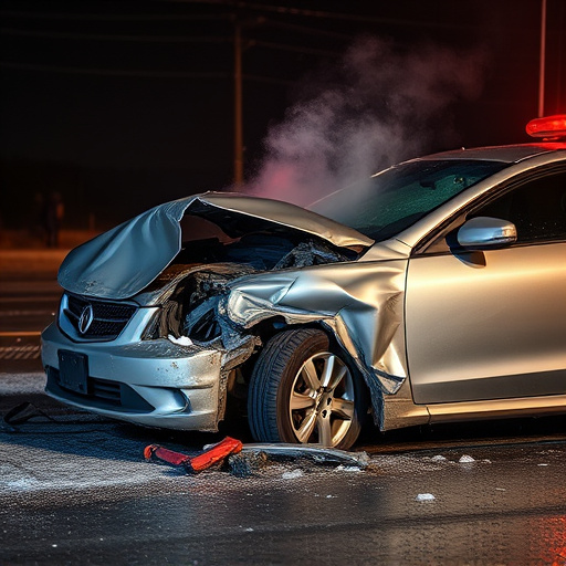 car crash damage