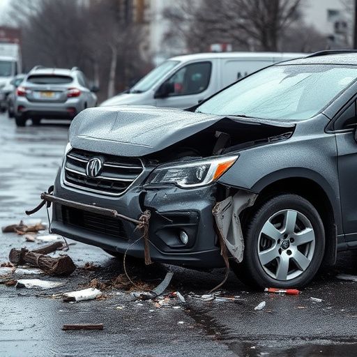 car crash damage