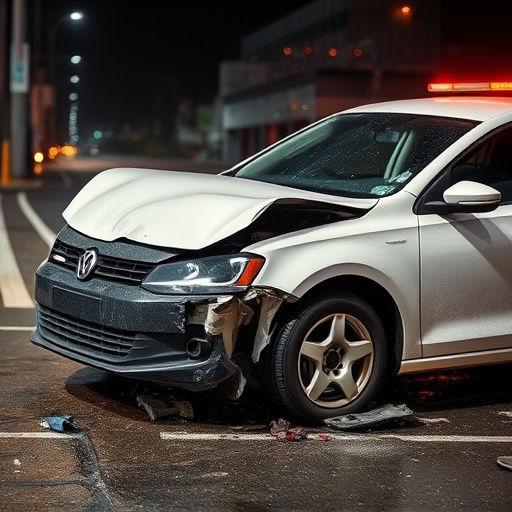 car crash damage