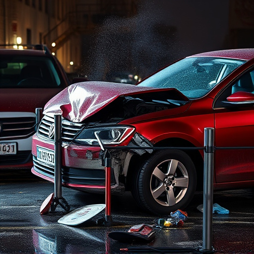 car crash damage