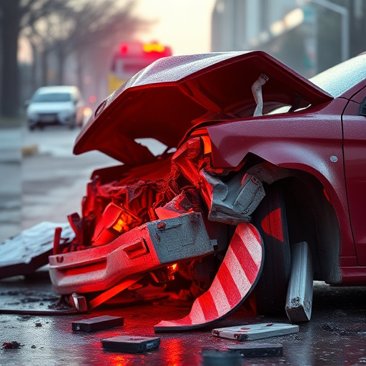car crash damage